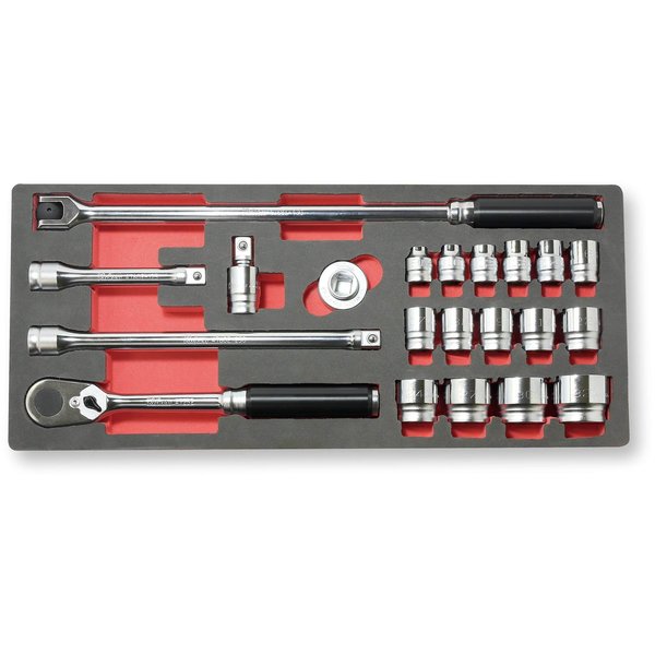 Ko-Ken Socket set Z-series 21 pieces 1/2 Sq. Drive 4285Z